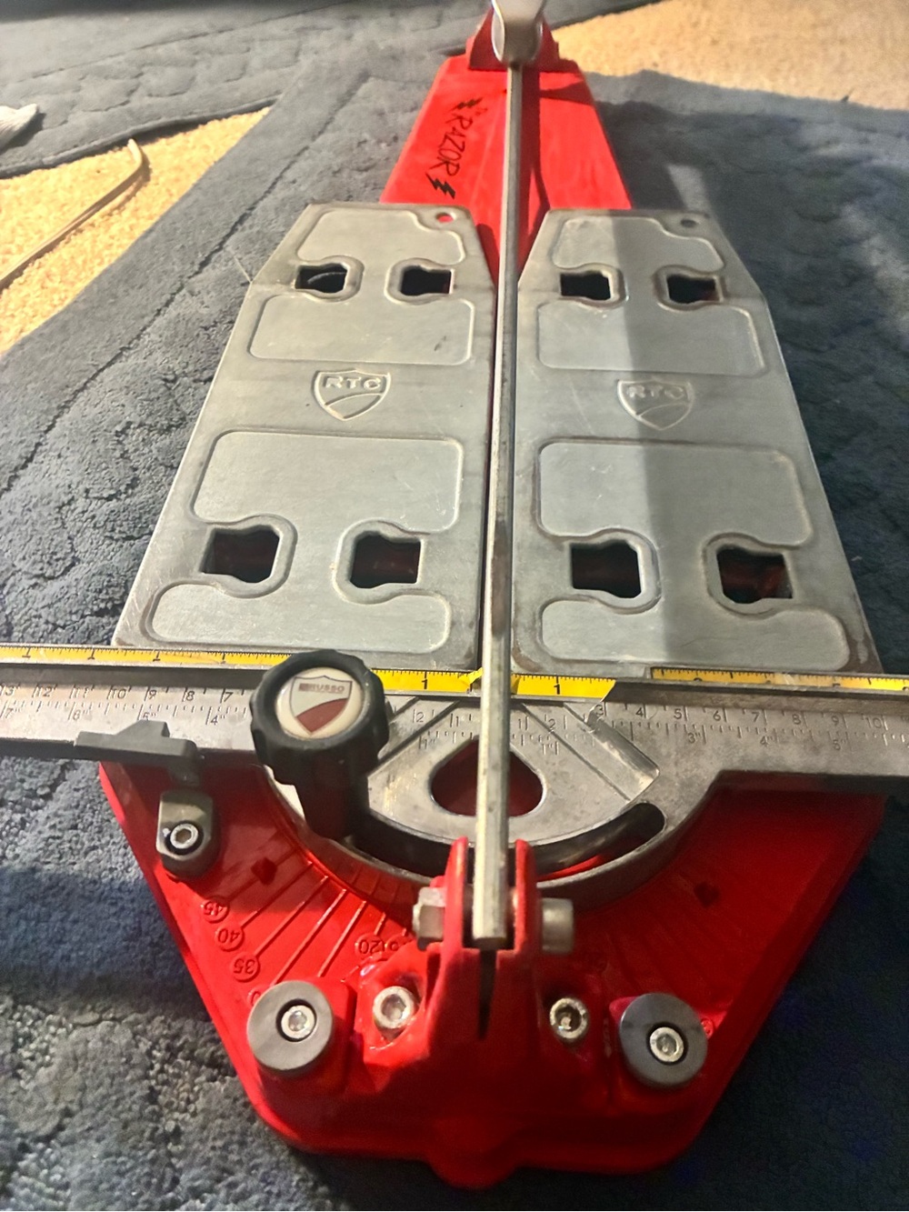 RTC Razor TC 36” pro.  36”  Tile Cutter. In Great shape &well taken care of.